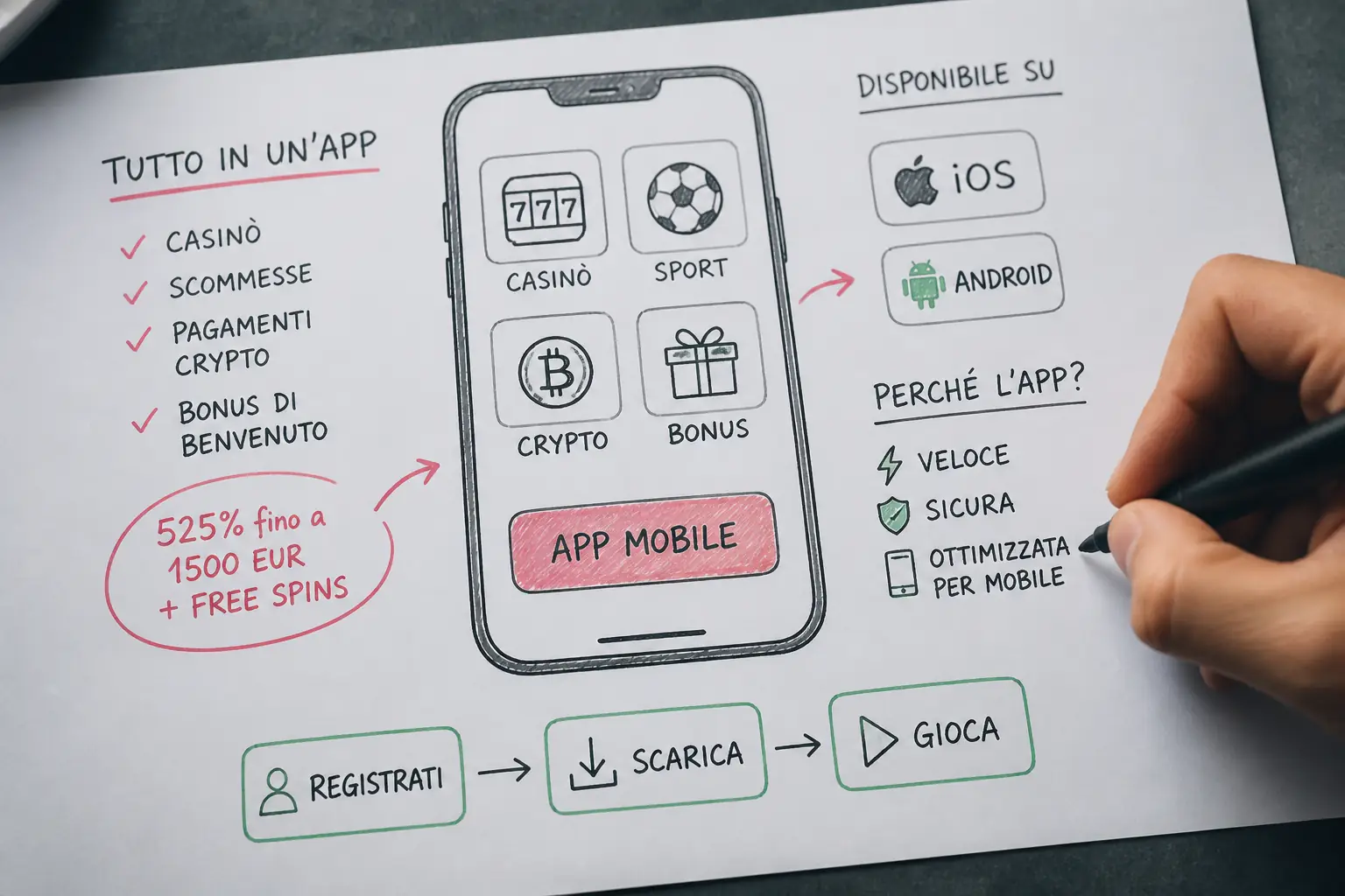 App Winnita – Italia visual guide for Winnita
