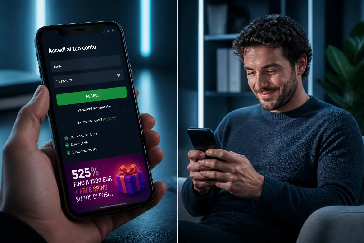 Winnita Login – Accesso al conto in Italia visual guide for Winnita